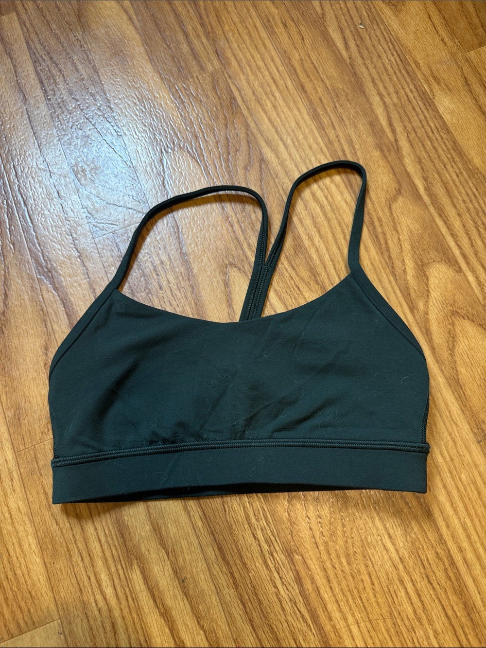 lululemon athletica Black Strappy Sports Bra